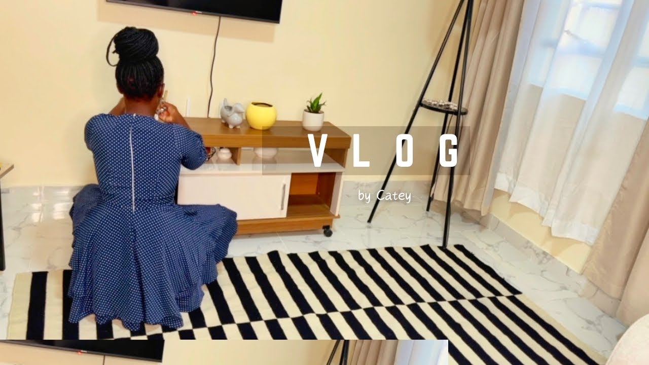 LIVING SLOWLY IN NAIROBI | Deep Cleaning My One Bedroom House | Organizing | Shopping | Reset VLOG