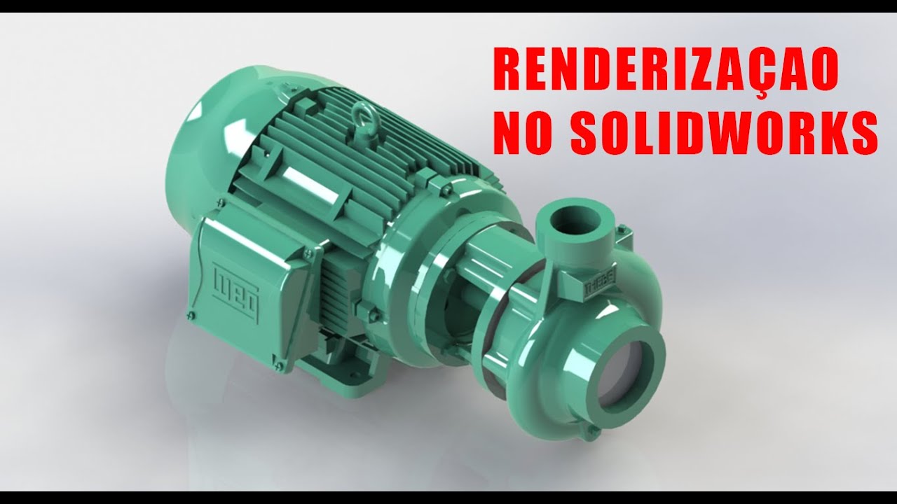 COMO RENDERIZAR O SEU DESENHO NO SOLIDWORKS