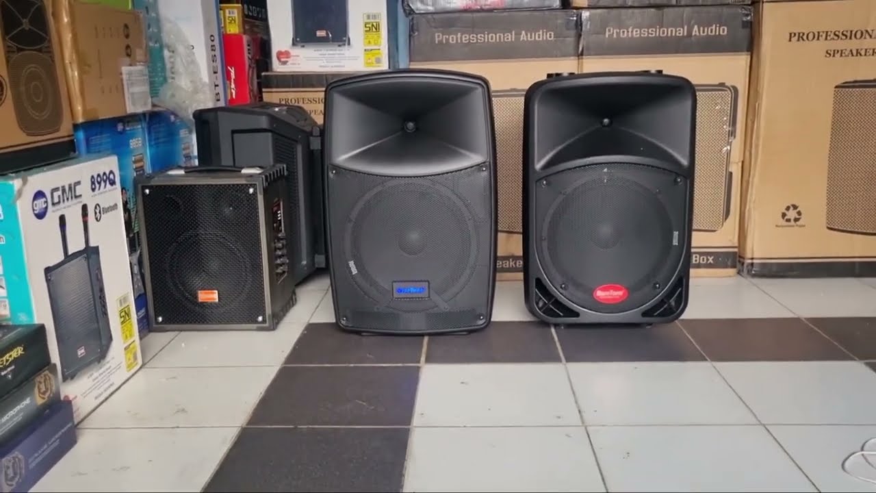 Perbandingan Speaker Baretone Max12HB Vs Baretone BT 3H 1212BWR biar gak Galau