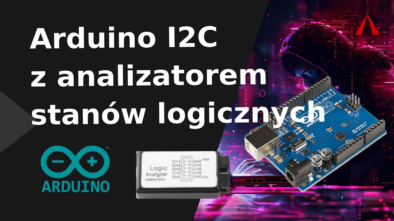 Komunikacja I2C między dwoma Arduino z analizatorem stanów logicznych