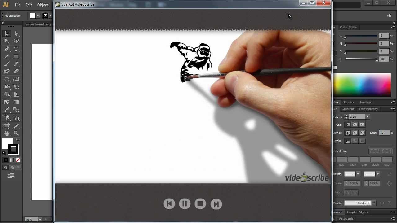 How To Create SVG Files For VideoScribe PART 2