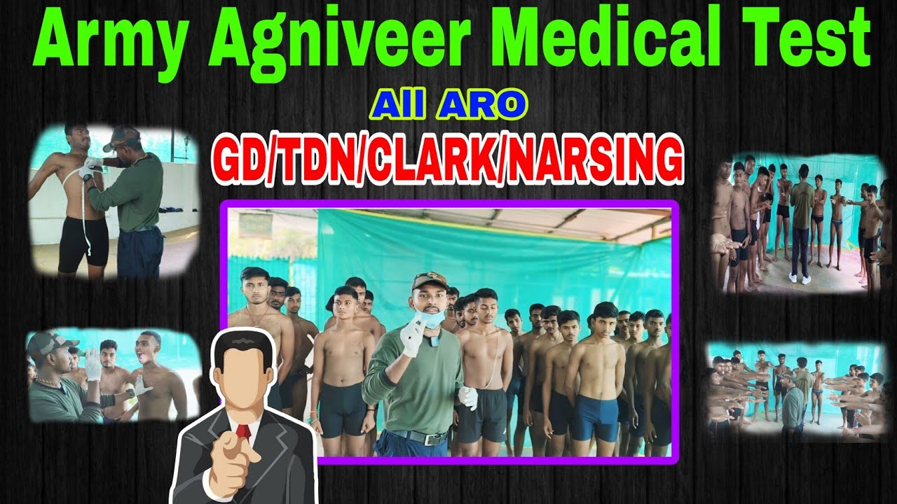 Army Agniveer Medical Chakup // Full Medical Chakup//Indian army medical Test GD / Technical /TDN...