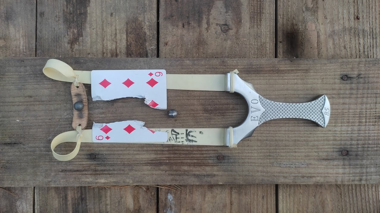 Slingshot Card Split Long Ways, Goblet EVO 85 catapult and Bonus Fails