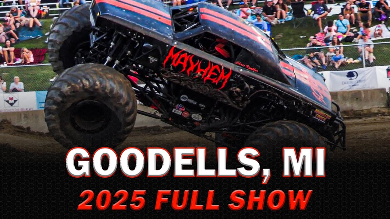 Monster Trucks Goodells, MI 2025 FULL SHOW