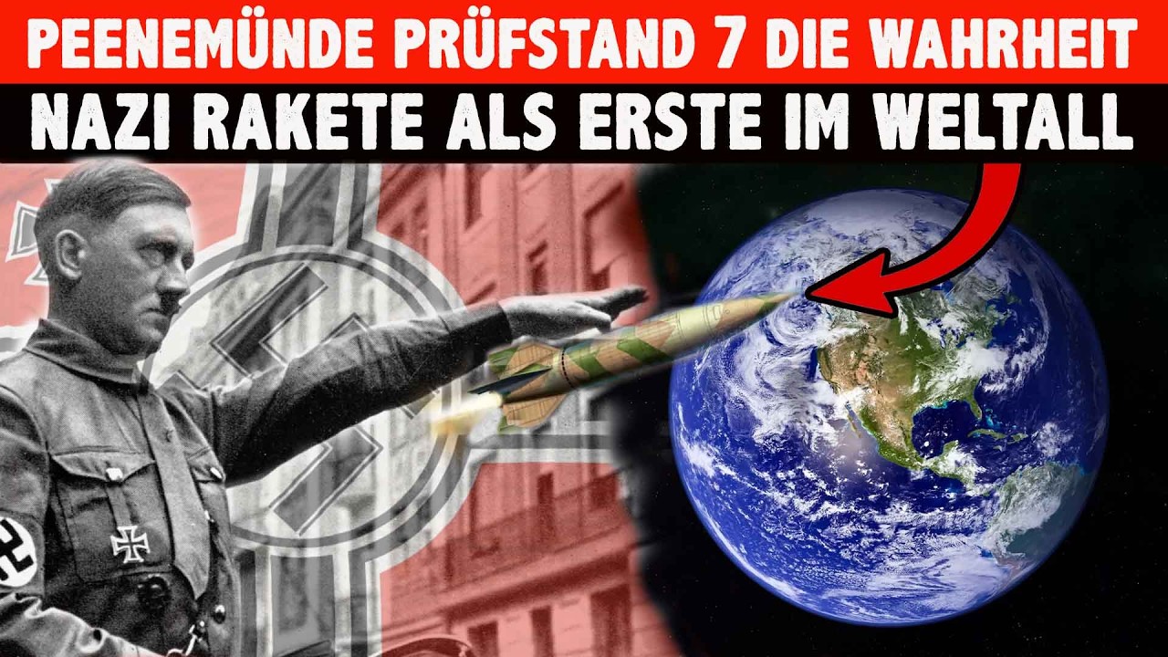 Geheimes Reich Peenem&uuml;nde und die Raumfahrt MADE in Germany DEUTSCHE Rakete im ALL