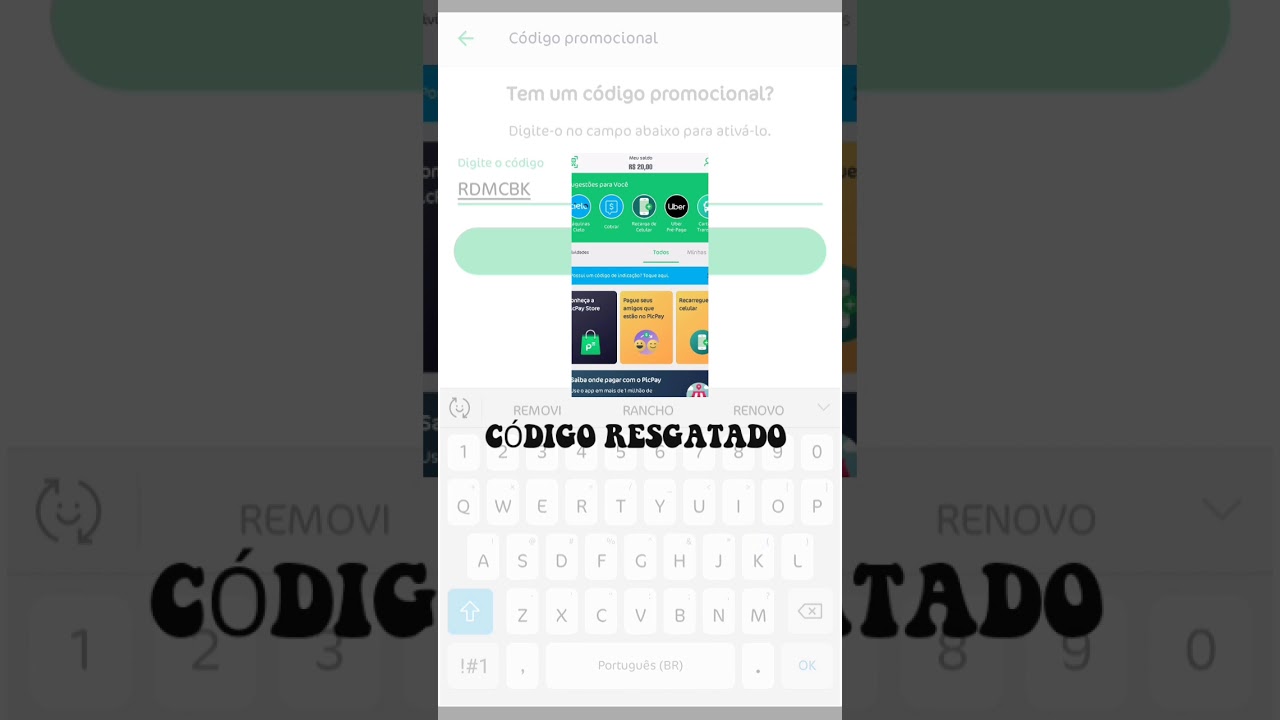 GANHE 20 REAIS NO APP 