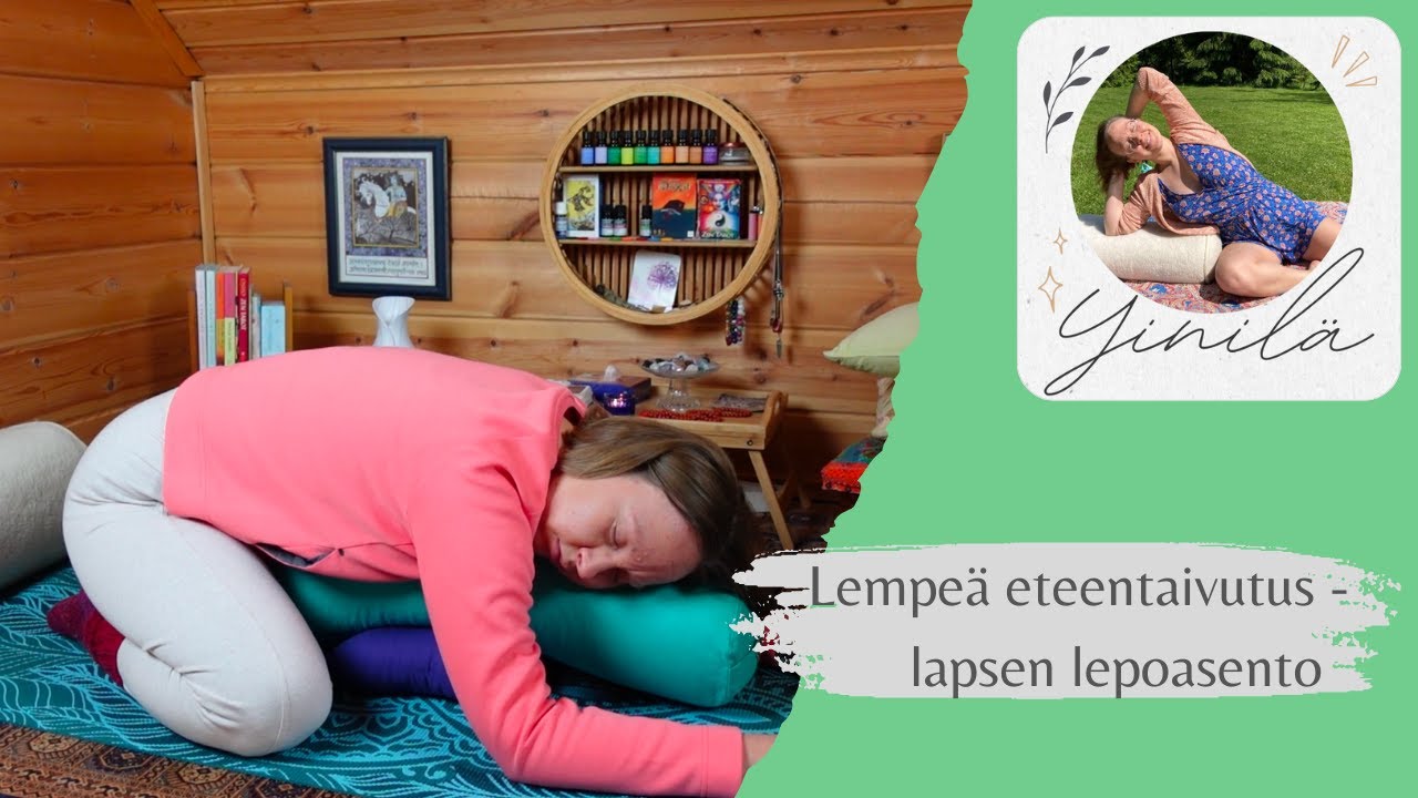 Lempe&auml; eteentaivutus - Lapsen lepoasento