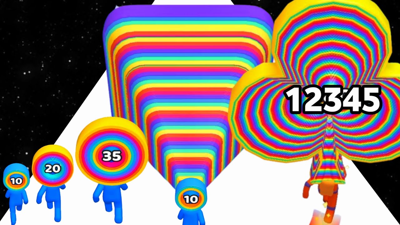 Layer Man vs Tall Man Run - ASMR Gameplay (Max Level, Math Game) Mobile Game