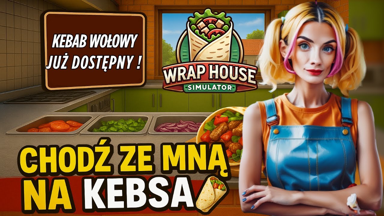 🌯Wrap House Simulator PL🌯 KOT NA DRZEWIE i kebab WOŁOWY🌯 #2