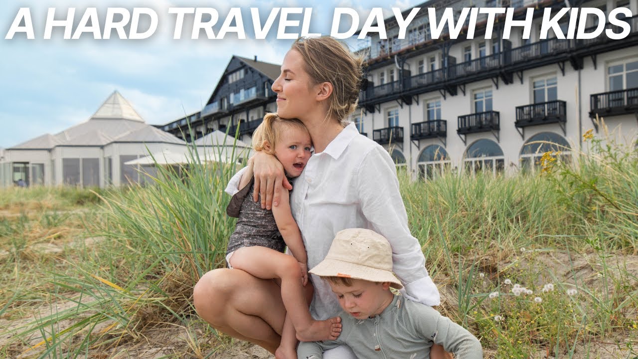 A Hard Travel Day with Kids - Denmark Travel Vlog