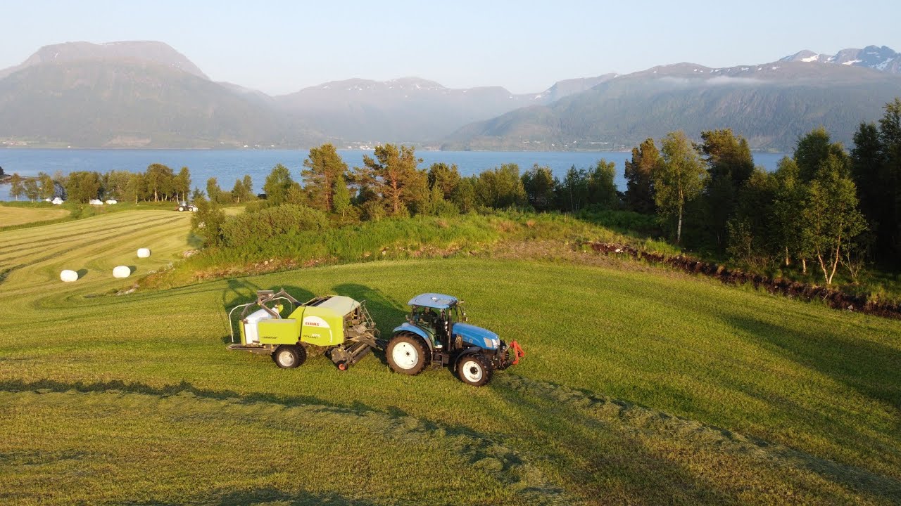 Pressing | 1.Slått 2023 | Claas Rollant 375 uniwrap