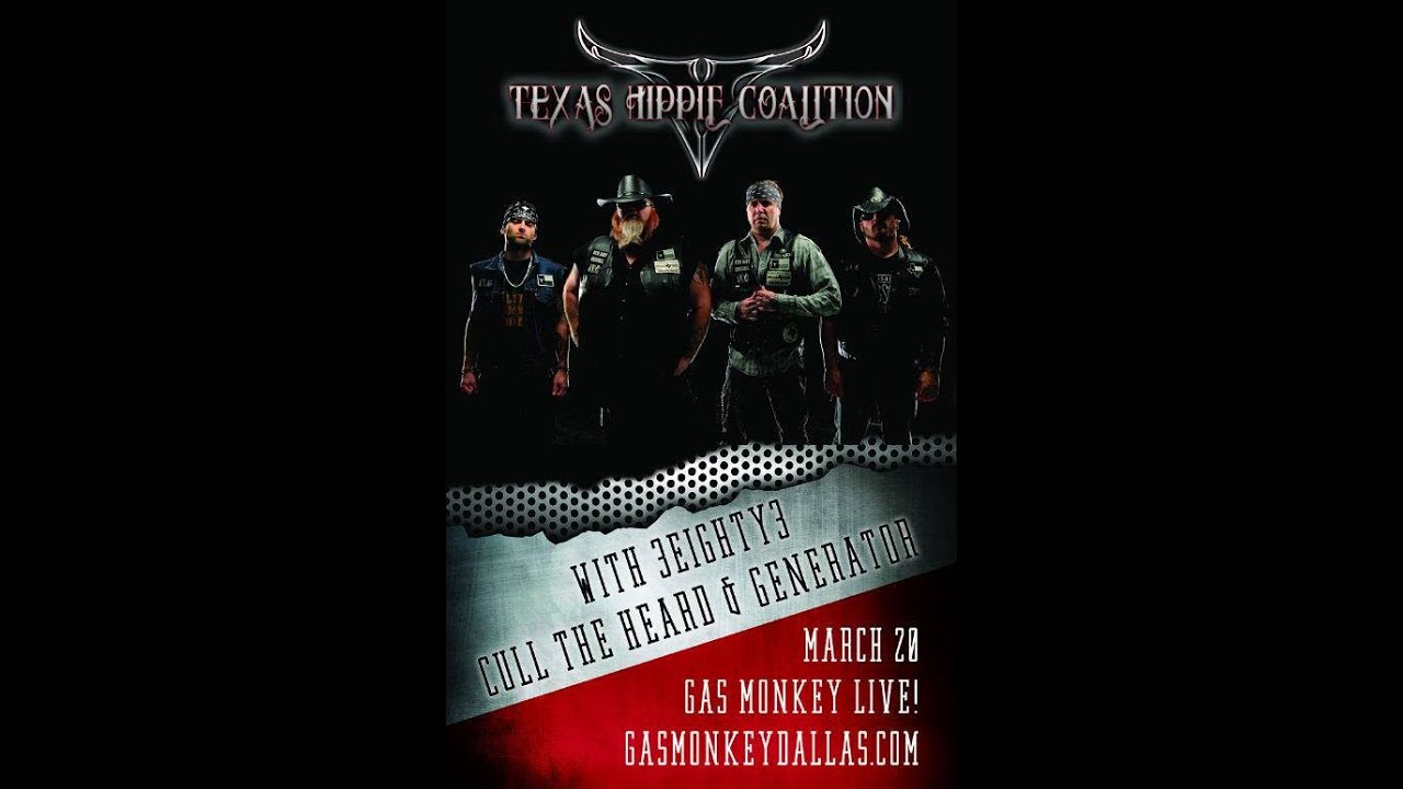 Texas Hippie Coalition @ Gas Monkey LIVE in Dallas, Tx. March 20th, 2015