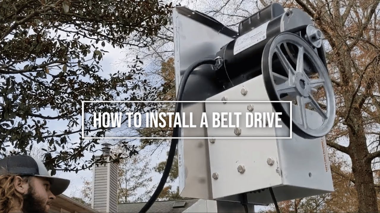 How to Install a Belt Drive for Your PWC Lift &ndash; Step-by-Step Guide