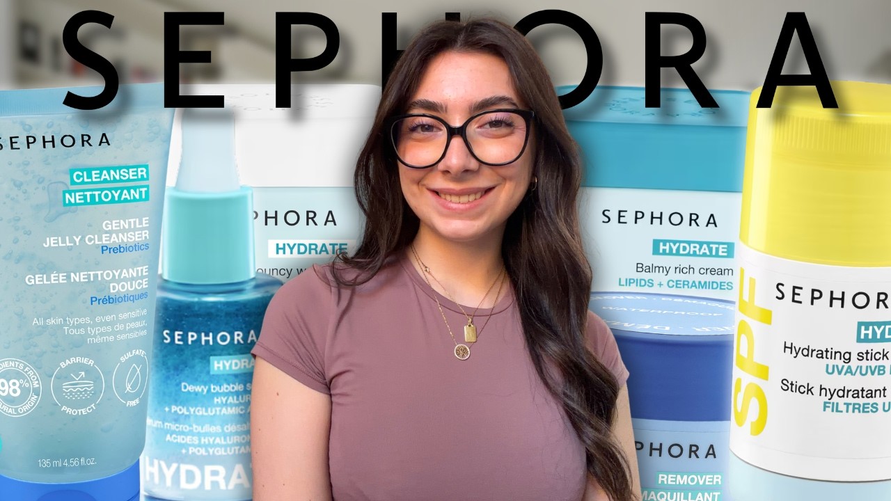 JE TESTE LES NOUVEAUTÉS SKINCARE SEPHORA COLLECTION 💧