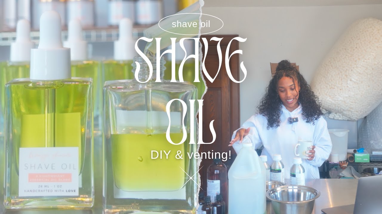 DIY After Shave Oil - Business meeting & venting!