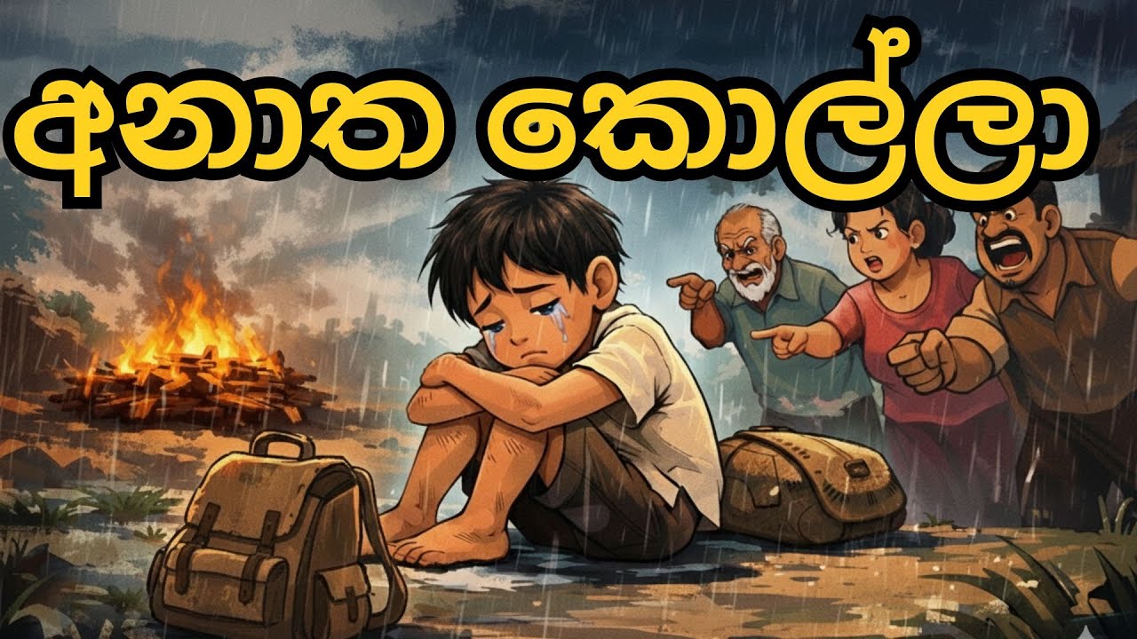 අනාත කොල්ලා  - cartoon sinhala - sinhala cartoon video - animation cartoon- story- kathandara-katha