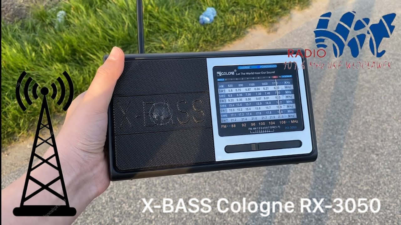 Odbi&oacute;r RadiaHIT z Włocławka w Zębowie na odbiorniku X-BASS Cologne RX-3050