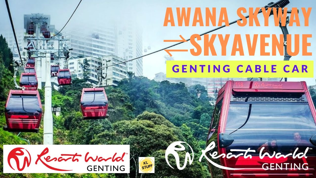 Genting Highlands Cable Car | Awana Skyway ⇌ SkyAvenue Station (Round-Trip)