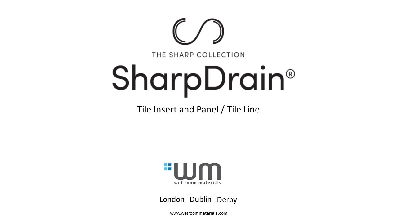 Level Access Channel Wet room Installation Guide - SharpDrain