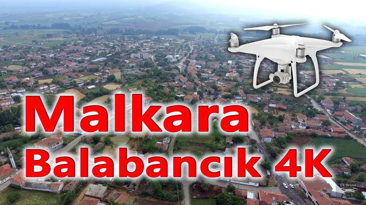 Malkara Balabancık Mahallesi - Drone Çekim 4K