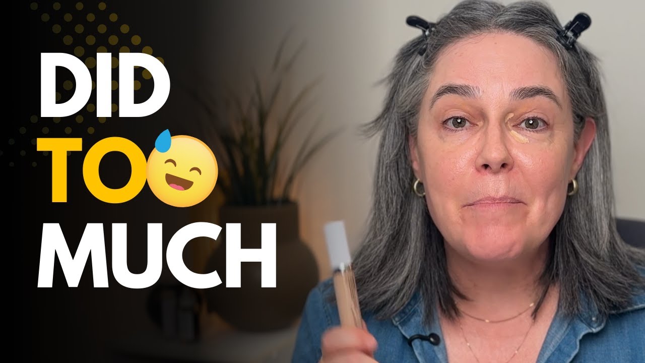 Low-Energy Makeup Over 50 — I Did Too Much 😅 – GRWM Complexion Edition