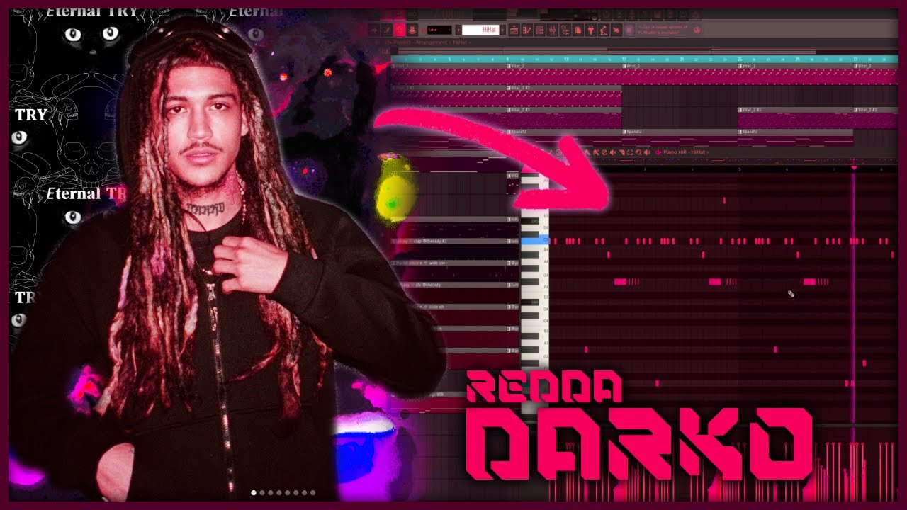 how to make DARKO beats like REDDA in 2025 | FL STUDIO TUTORIAL