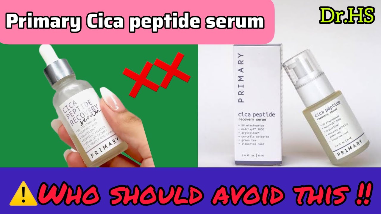 Primary Cica peptide serum|              ❌This is not for Everyone ⛔️