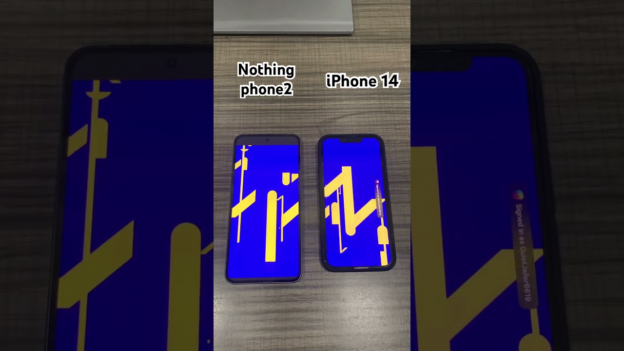 E-football speed test iPhone 14 Vs Nothing phone 2 #speedtest #iphone #efootball #mobile #test