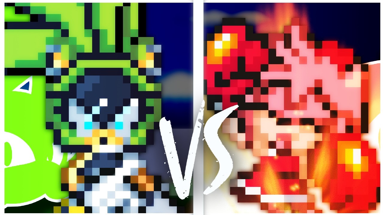 Surge vs Amy - Sprite Animation (Animated by shadow adventures)