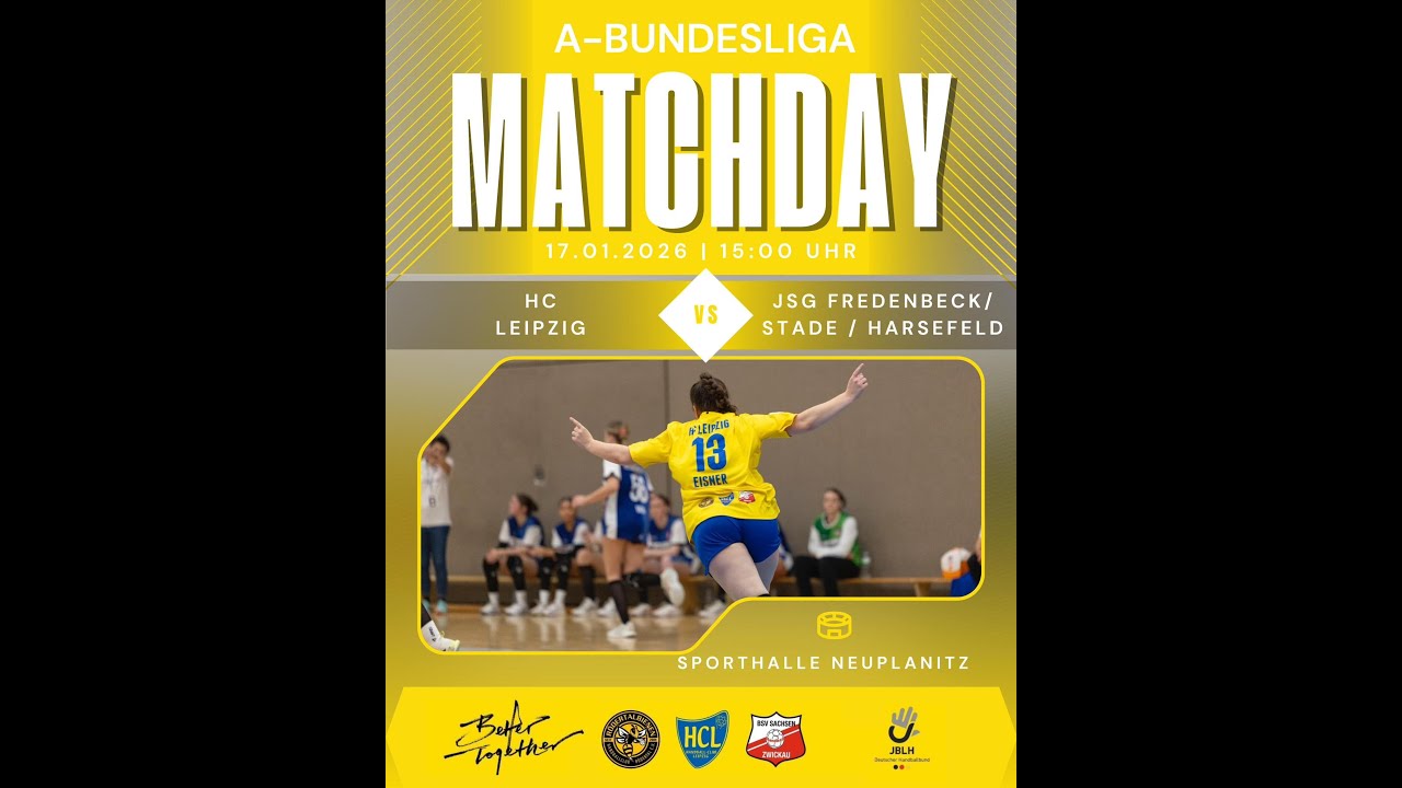 1. Spieltag Jugendbundesliga wA Pokalrunde A - HC Leipzig gegen JSG Fredenbeck/Stade/Harsefeld