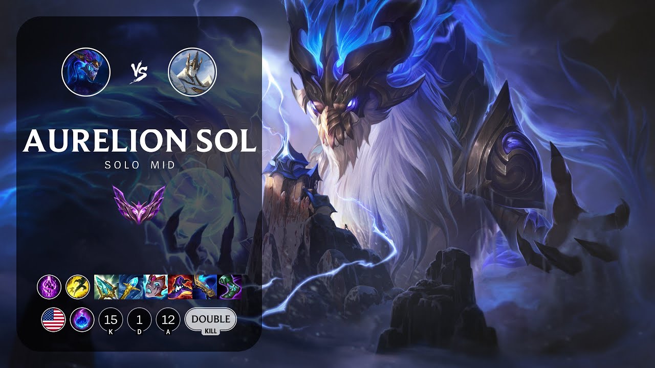 Aurelion Sol Mid vs Galio - NA Master Patch 14.1