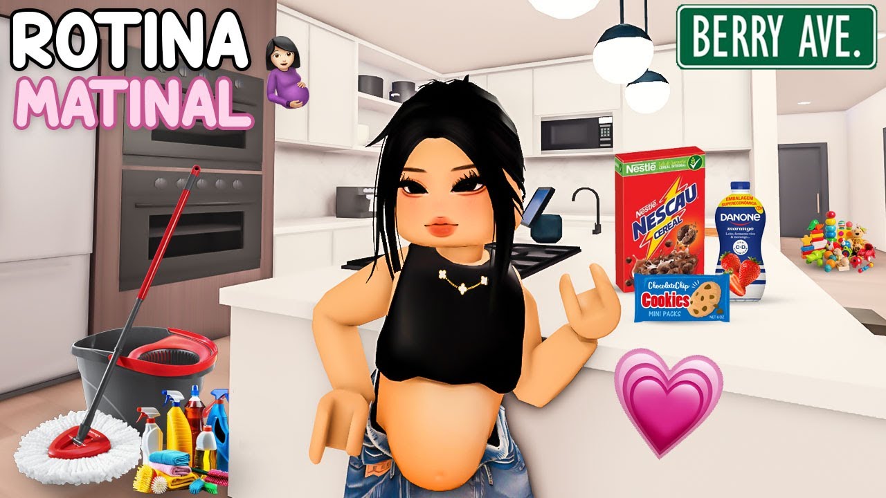 MINHA ROTINA DA MANH&Atilde; GR&Aacute;VIDA no BERRY AVENUE! 🤰🏻❤
