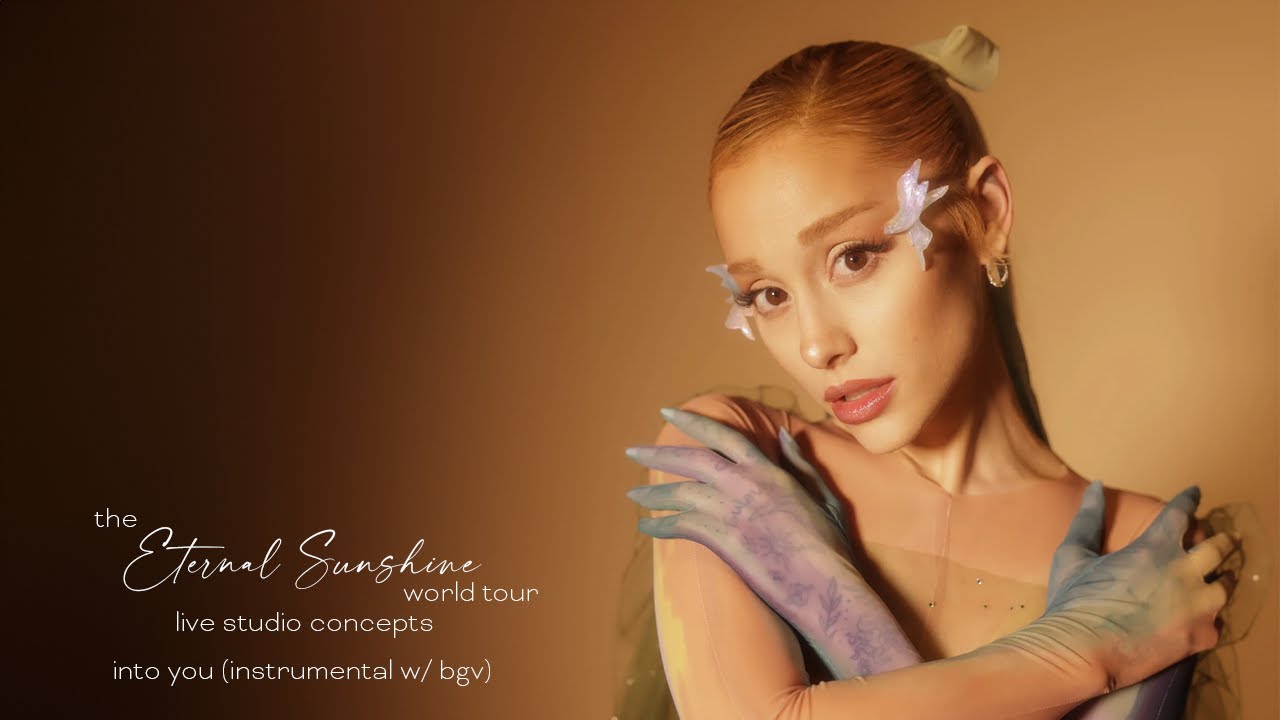 ariana grande - into you (with intro) (live studio concept) (instrumental w/ bgv)