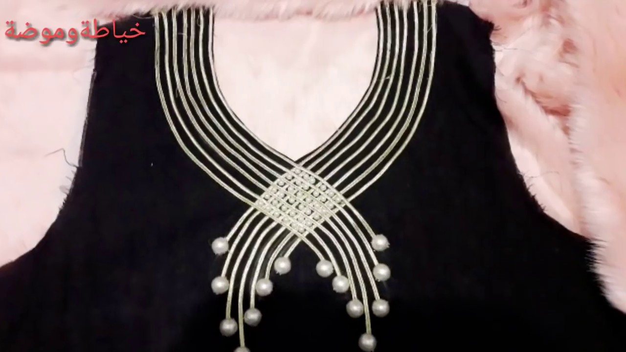 هاتي قماش وطبشور وسوتاج وشوفي مودال ايهبل 🤩للعيدHow to make a wonderful motif thread