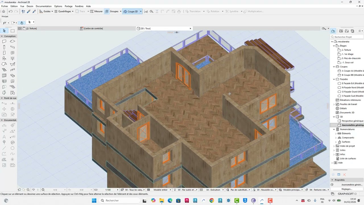 autocad to archicad#step3
