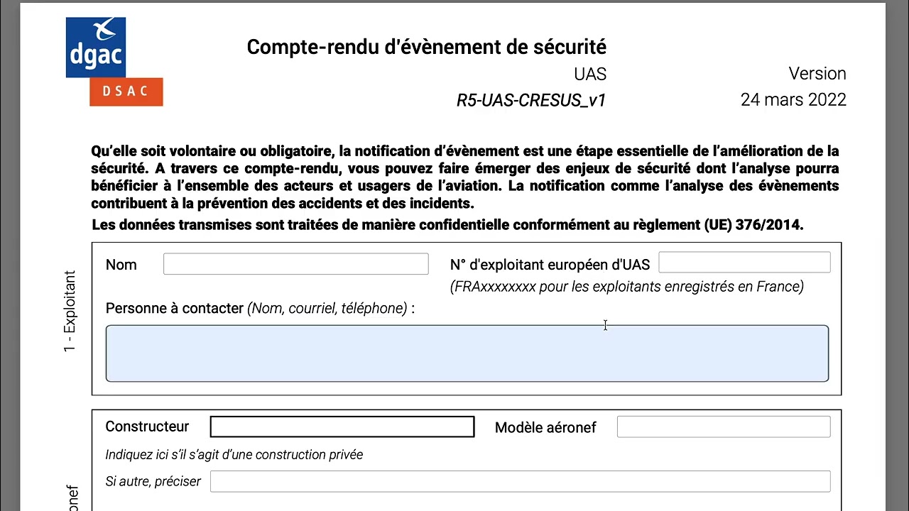 Comment remplir le CRESUS