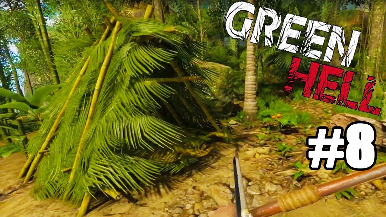 Green Hell - Building Armadillo Armor! | Bamboo Smoker & Medium Bamboo Shelter Blueprints - Part 8