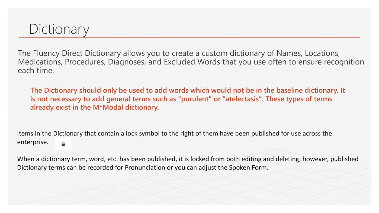 Managing Commands and Personalizing Fluency Direct