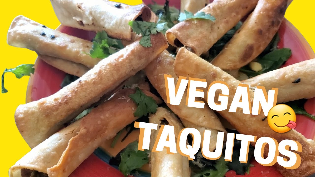 How to Make Crispy Crunchy Vegan Taquitos | Join Us (ASMR)