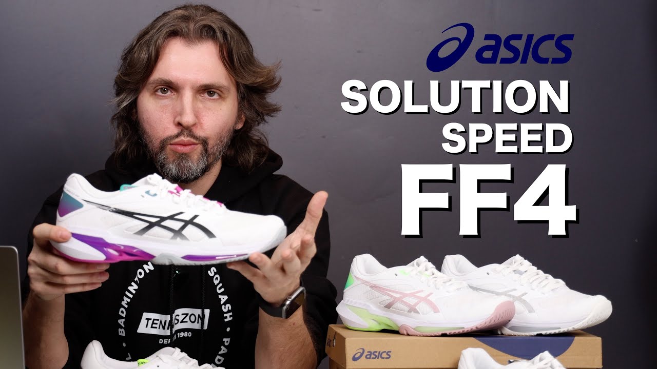 ASICS SOLUTION SPEED FF4 - APERÇU/OVERVIEW