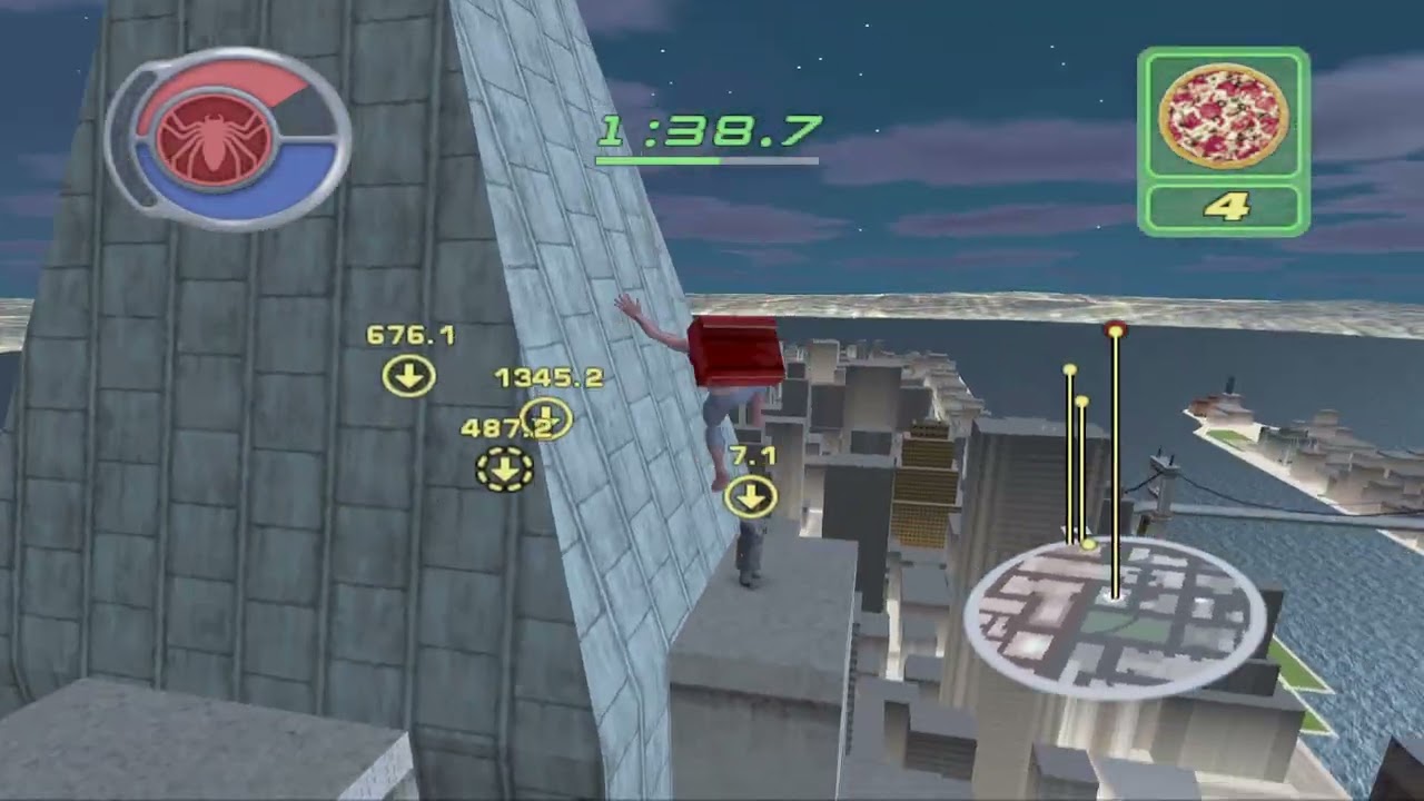 why is this dude up here? (Pizza Delivery Spiderman 2 M19)