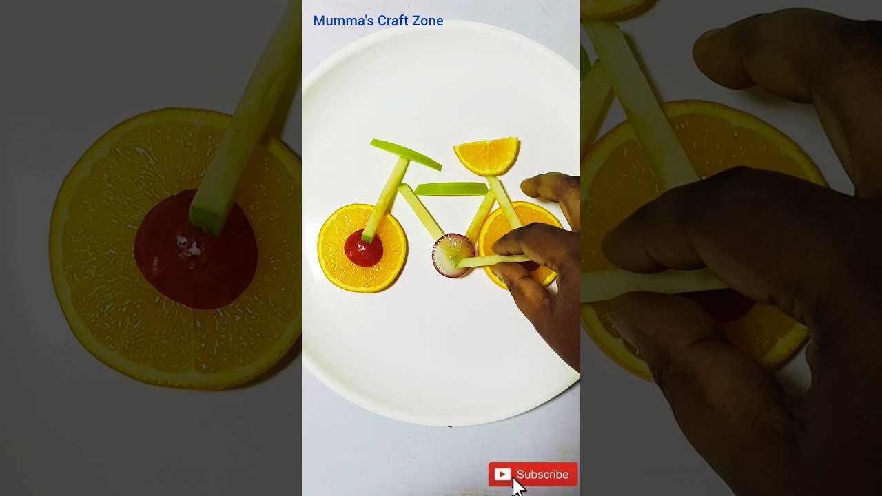 Fruit decoration ideas/Orange Decoration 