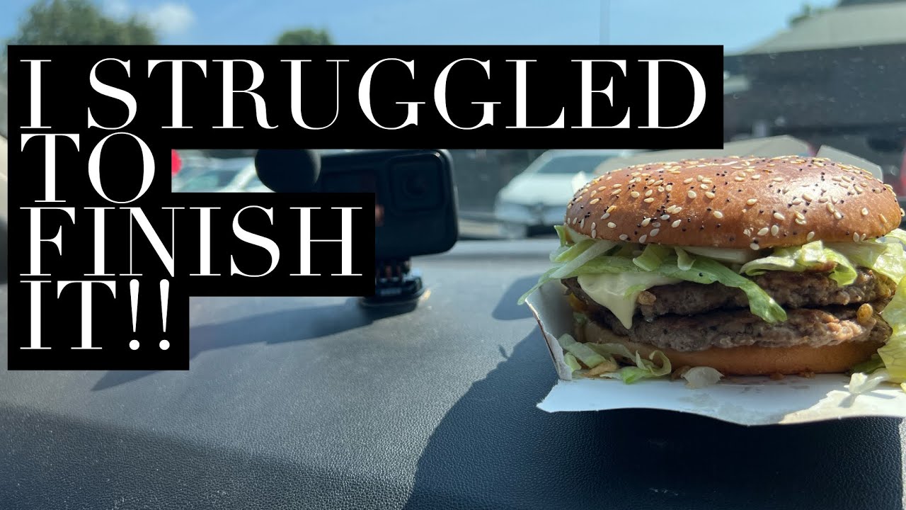 McDonald's Big Arch Burger Review , McDonald's Biggest Ever Burger?