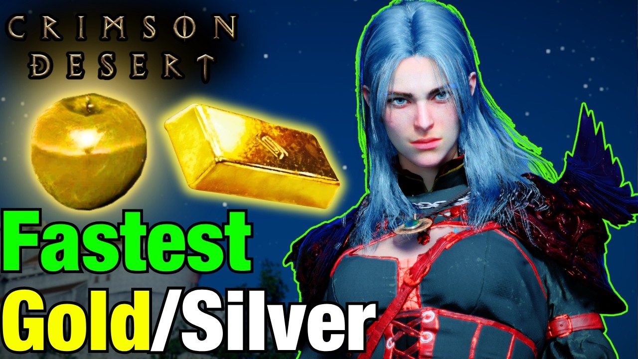 FASTEST GOLD BAR / SILVER FARM in Crimson Desert