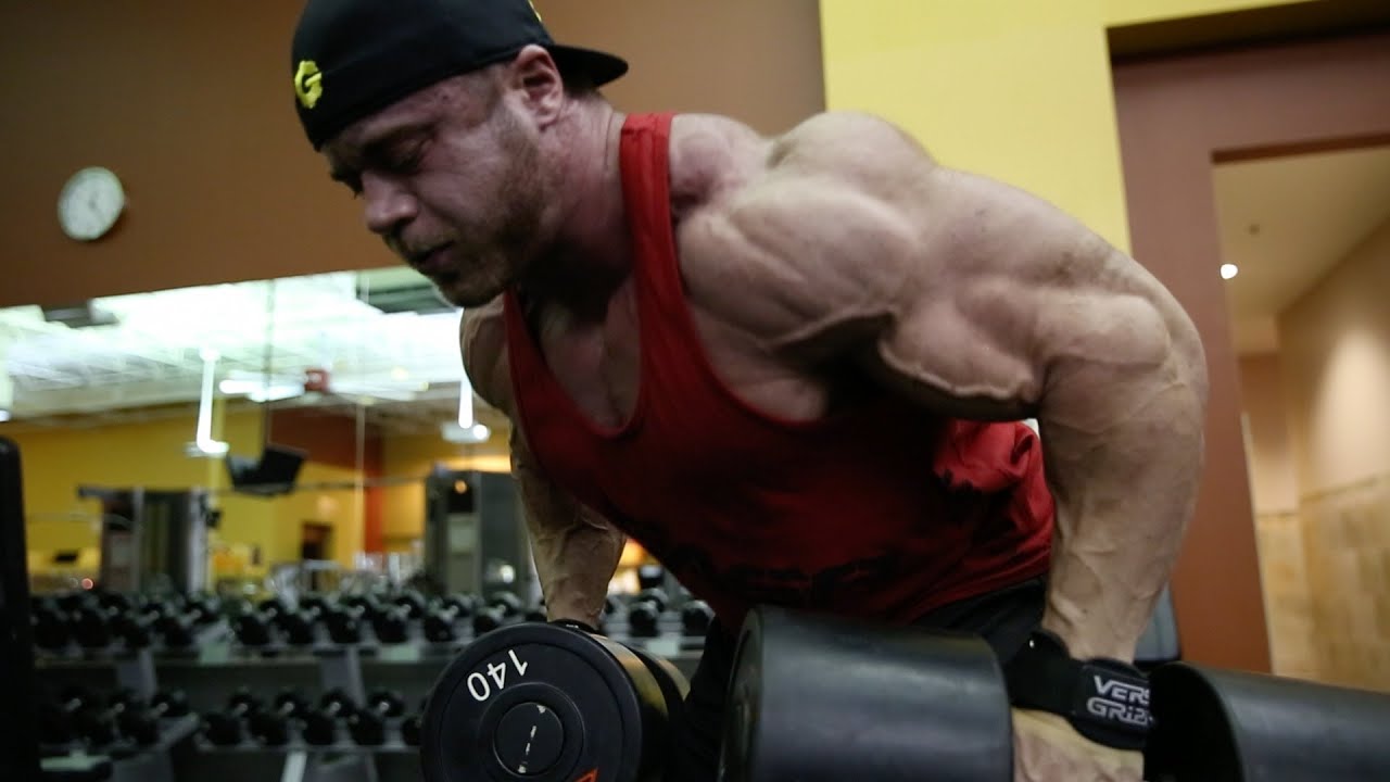 IFBB Pro Aaron Clark Trains Back and Biceps with NPC Competitor David Murad Part 1
