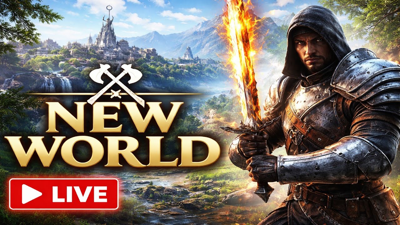 New World Solo Gameplay | Exploring Aeternum LIVE