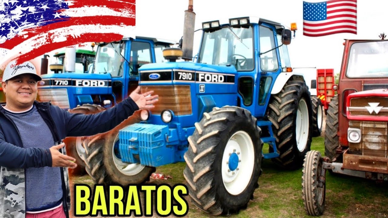‼️VENTA de RACTOREs USADO BARATO en ESTADOS UNIDOS (john deer, Ford, new holland - Precios De USA‼️