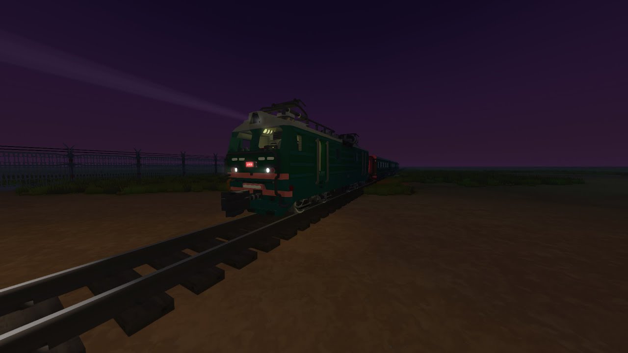 Scrap mechanic / Ussr Train / ВЛ80-076-2 (VL80-076-2) + auto-coupling device СА-3 (SA-3)
