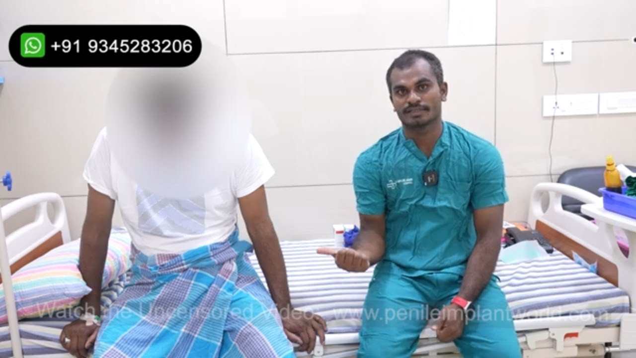 Indian Malleable Penile Implant Surgery | First day Pack Removal