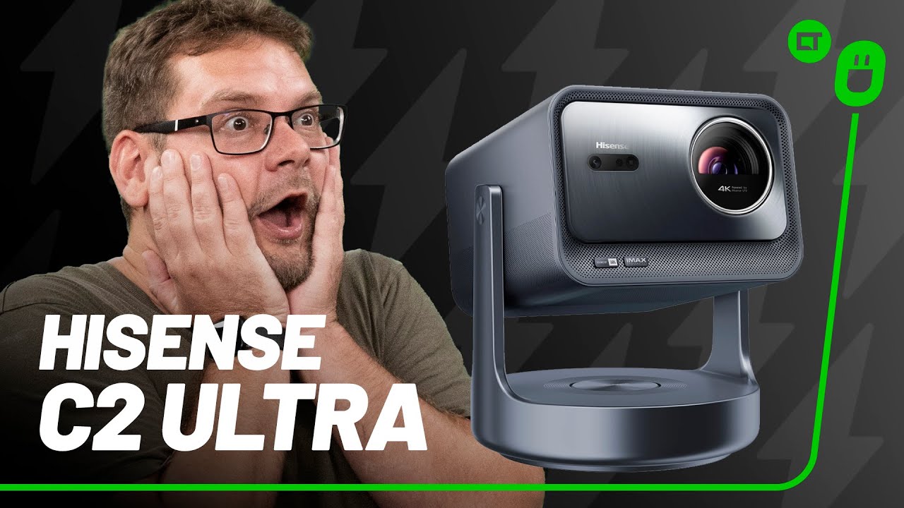 O FIM DAS TVs? Conheça a promessa do projetor Hisense C2 Ultra!